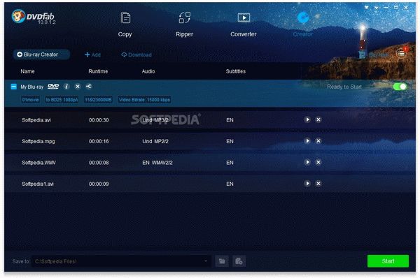 DVDFab Blu-ray Creator