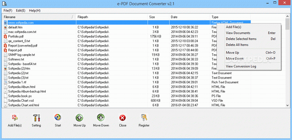 e-PDF Document Converter
