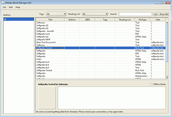 eKitaab eBook Manager