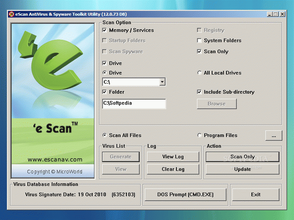 eScan Rescue Disk