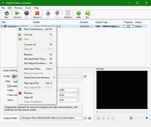 eTeSoft Video Converter