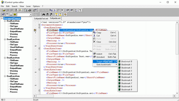 EControl Syntax Editor SDK