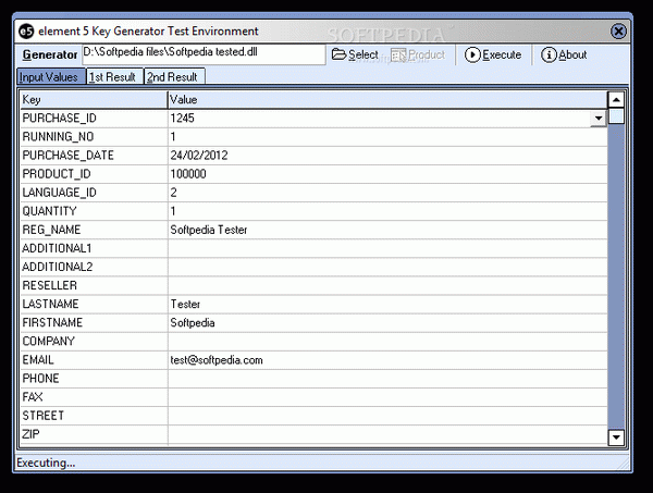 element 5 Key Generator