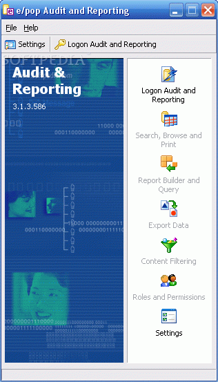 e/pop Audit and Reporting Client