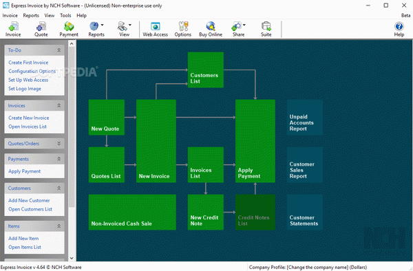 Express Invoice Invoicing Software