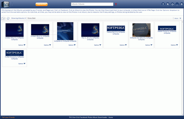 fYO One-Click Facebook Photo Album Downloader