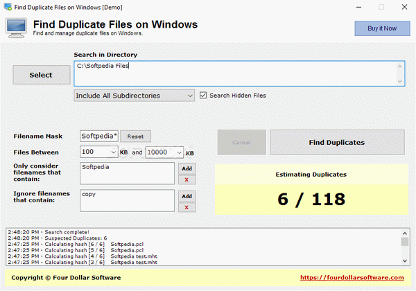 Find Duplicate Files on Windows
