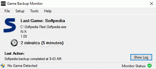 Game Backup Monitor