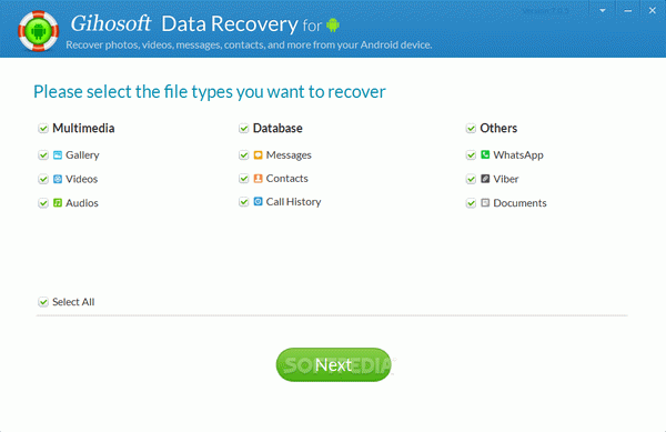 Gihosoft Android Data Recovery