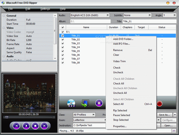 iMacsoft Free DVD Ripper