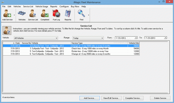 iMagic Fleet Maintenance