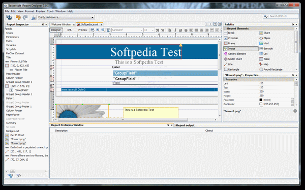 Jaspersoft iReport Designer