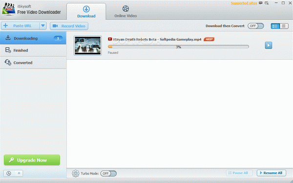 iSkysoft Free Video Downloader