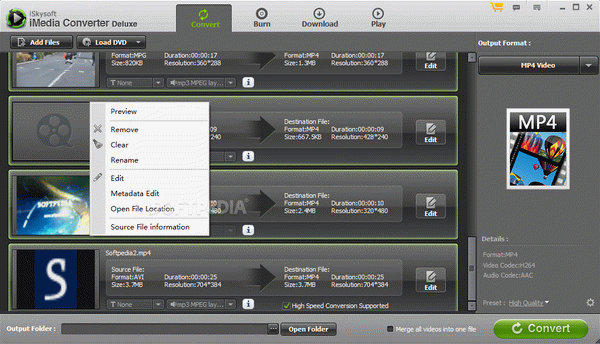 iSkysoft iMedia Converter Deluxe