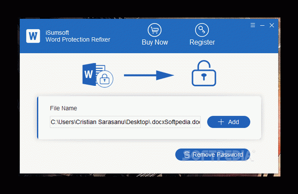 iSumsoft Word Protection Refixer