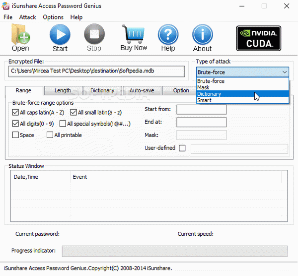 iSunshare Access Password Genius