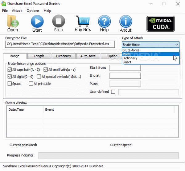 iSunshare Excel Password Genius