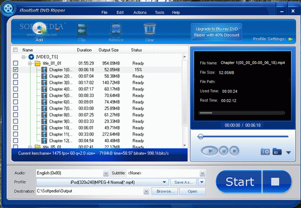 iToolSoft DVD Ripper [GIVEAWAY]