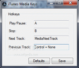 iTunes Media Keys