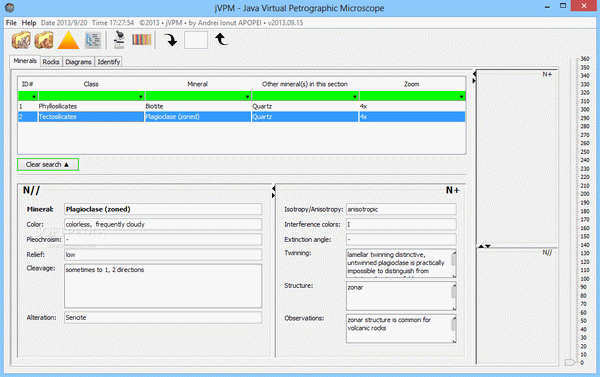 jVPM - Java Virtual Petrographic Microscope