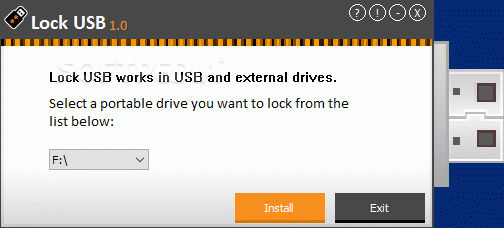 Lock USB