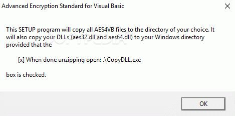 MarshallSoft AES Library for Visual Basic