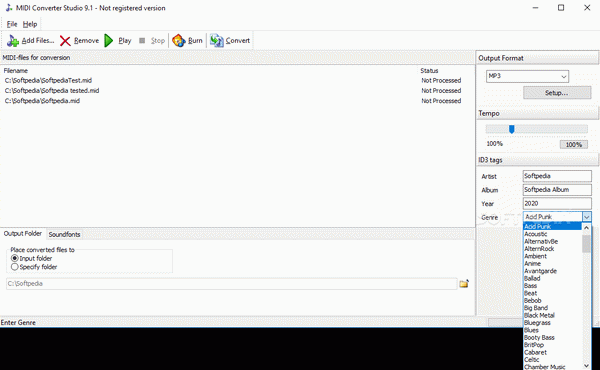 MIDI Converter Studio