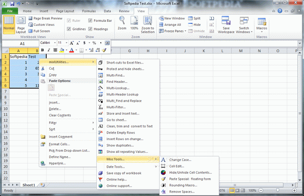 mightymacros Excel Utilities