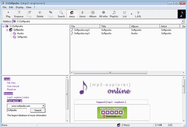 [ mp3 - explorer ]