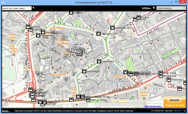 nFreemapBrowser