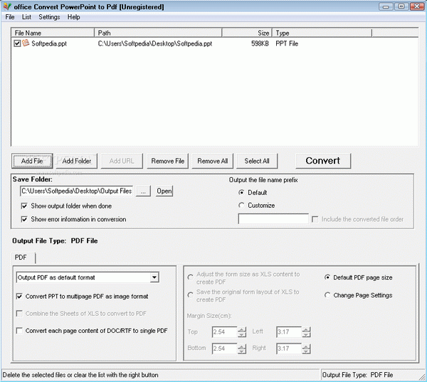 office Convert PowerPoint to Pdf