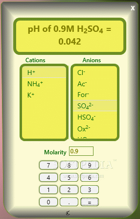 pH Calculator