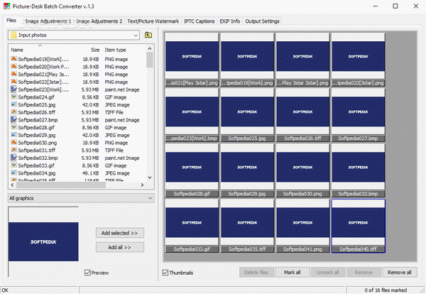 Picture-Desk Batch Converter