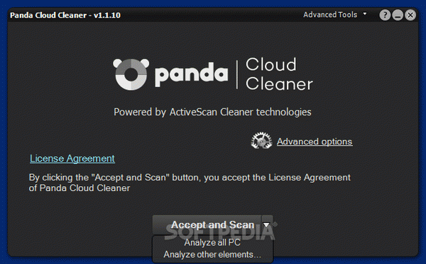 Portable Panda Cloud Cleaner