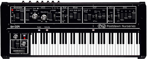 postDawn SH-009 Monosynth