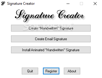 Signature Creator