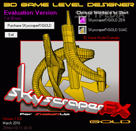 SkyscraperFXGOLD 3D Game Level Designer