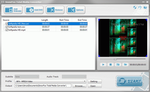 SnowFox DVD & Video Converter