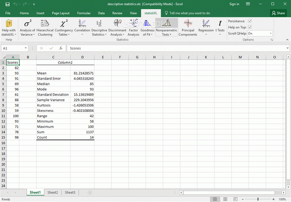 statistiXL