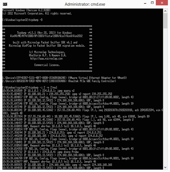 TCPDUMP