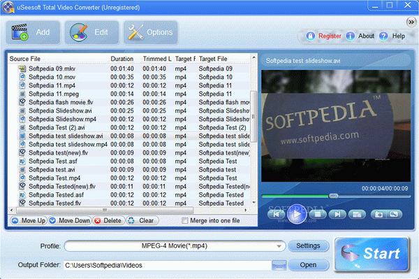 uSeesoft Total Video Converter