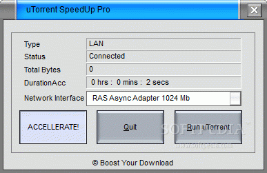 uTorrent SpeedUp Pro