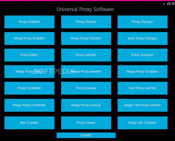 Universal Proxy Software