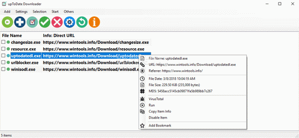 upToDate Downloader