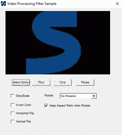 Video Processing Directshow Filter