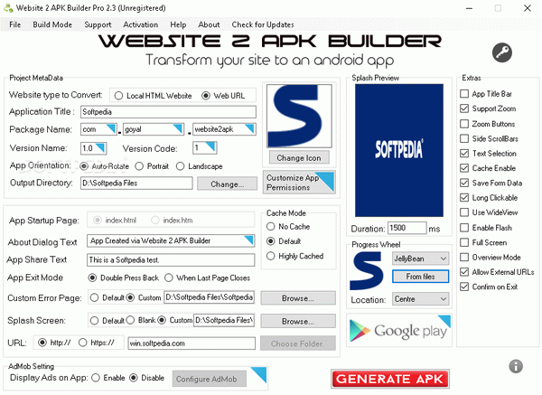 Website 2 APK Builder Pro