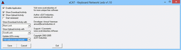 xCAT - Keyboard Network Leds