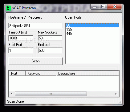 xCAT - Portscan