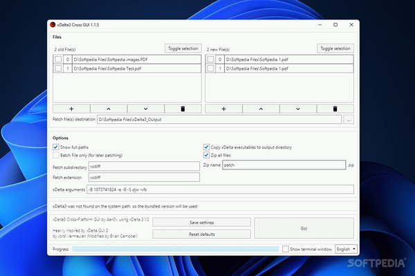 xDelta3 Cross GUI