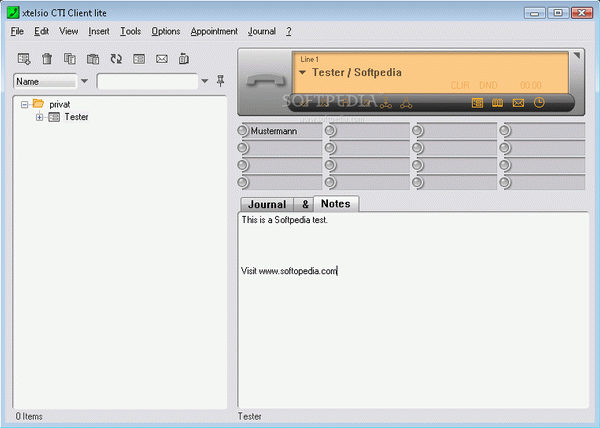 xtelsio CTI Client lite